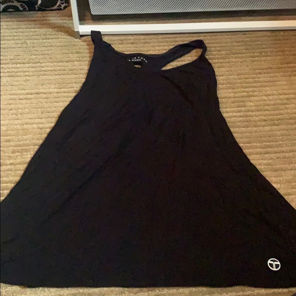 Trina Turk Open Back Black Swing Tank XS